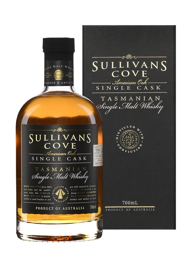 SULLIVAN'S COVE AMERICAN OAK EX-BOURBON SINGLE CASK WHISKY